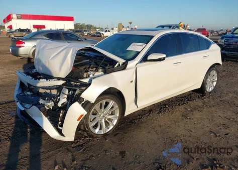 2025 Cadillac Ct5 Premium Luxury z USA, uszkodzony, nr VIN 1G6DN5RW1S0105143